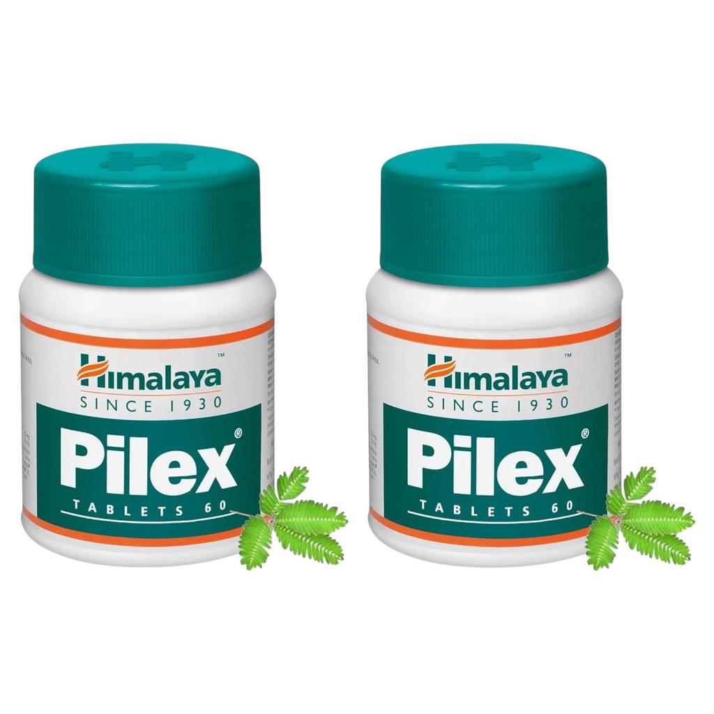 Himalaya 2 x Herbal Wellness 60 Tablets Each Natural Digestive Support Daily Supplement For Gut Health And Internal Balance