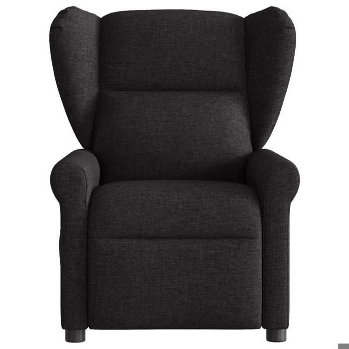 VidaXL Reclining Massage Chair Black Fabric, Massage Chair, Armchair, Sofa Armchair, Office Chair of 4015668