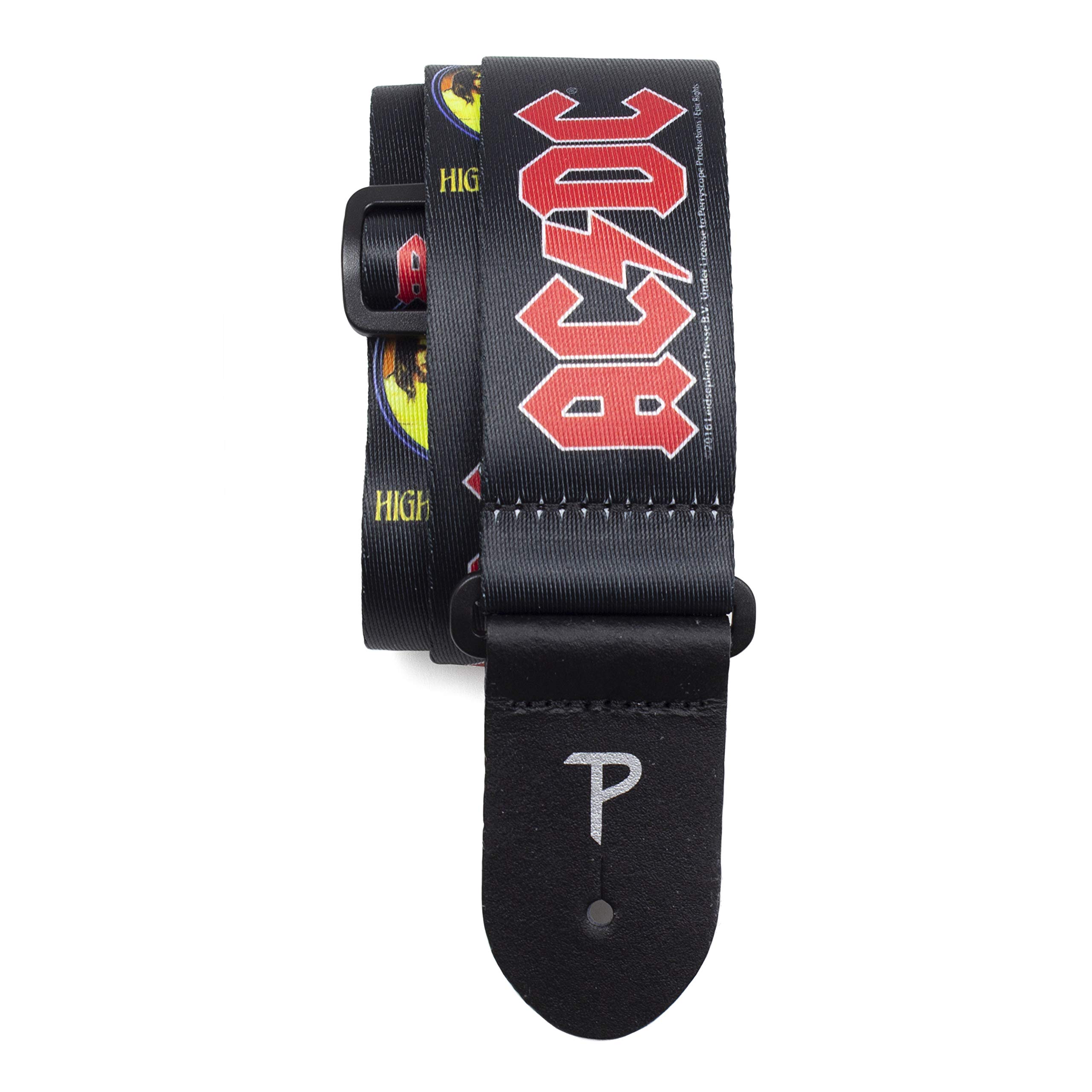 

Ремень для гитары ACDC Officially Licensed Black Perri s 2 Color чёрный
