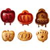 Fall Hand Pie Molds Set Dough Press Mold Tools Set Halloween Christmas Mini Pie Mould Baking Pie Molds Pumpkins Apples Hazelnuts
