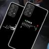 Motorcycle Heartbeat Phone Case for Samsung A54 A57 A37 A17 A14 A15 A12 A24 A34 A55 A35 A25 A52S A07 A05S A04S A22 A32 A72 Galax