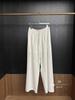 Spring 2026 Heavy Embroidery Casual Wide-Leg Pants
