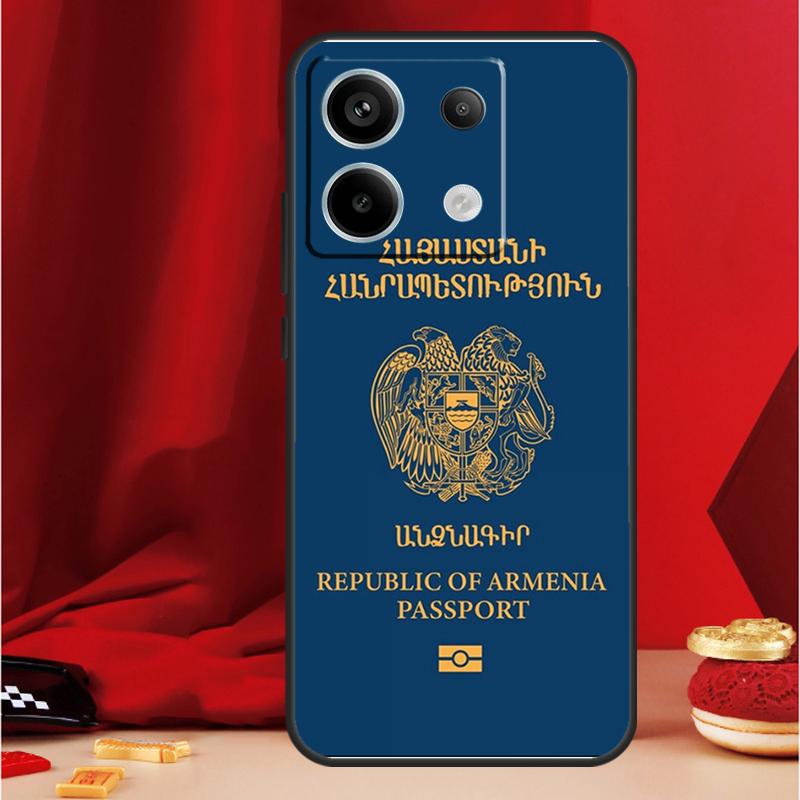 Armenia Armenians Flag Case For Xiaomi Redmi Note 9 10 11 12 13 Pro Plus 9S 10S 11S 12S Redmi 12 10C 9C 13C Coque
