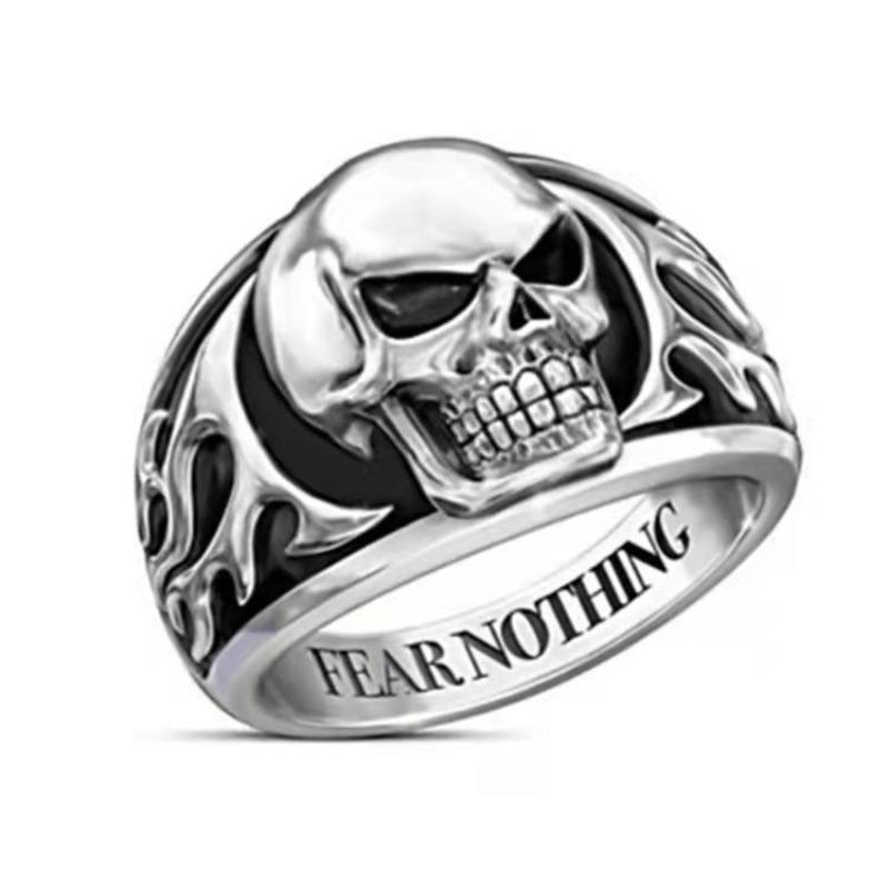 

Accessories Ring Hip Hop Style Skull Men S Ring Personality Domineering Ring no. 13