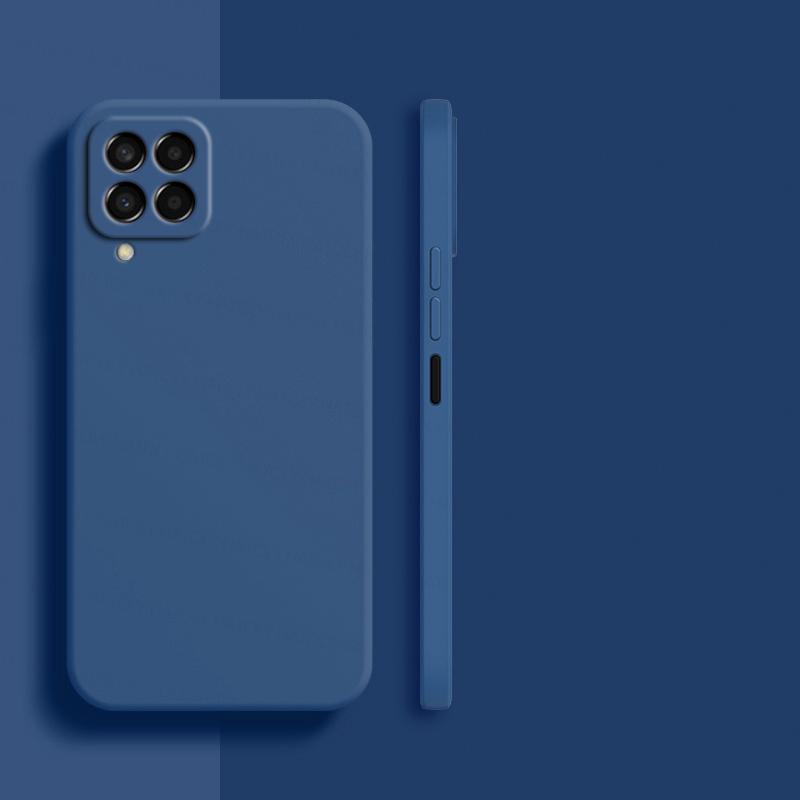 

Для Samsung Galaxy M53 5G Чехол Galaxy M23 M33 M53 Чехол TPU Противоударный Жидкий Силиконовый Телефон Задняя Крышка Для Samsung Galaxy M53 5G For Samsung M53 5G синий