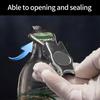 Stainless Steel Beer Bottle Opener Foldable Bottle Stopper Bottle Cap Opener for Kitchen Restaurant Party