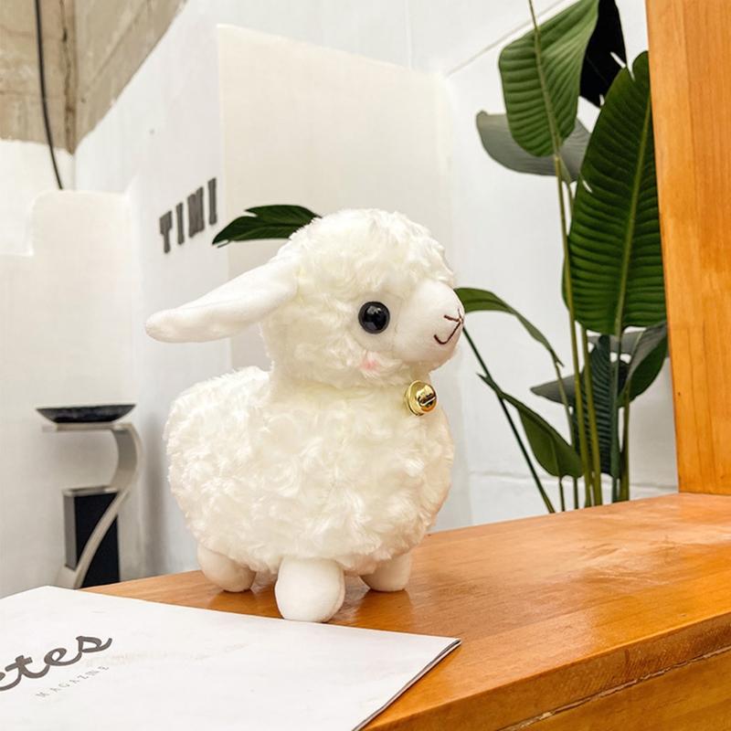 Kawaii Baby Goat Soft Plush toys Cute Goat for Doll Creative Cartoon Sheep for Doll Room Decorations Toys Christmas