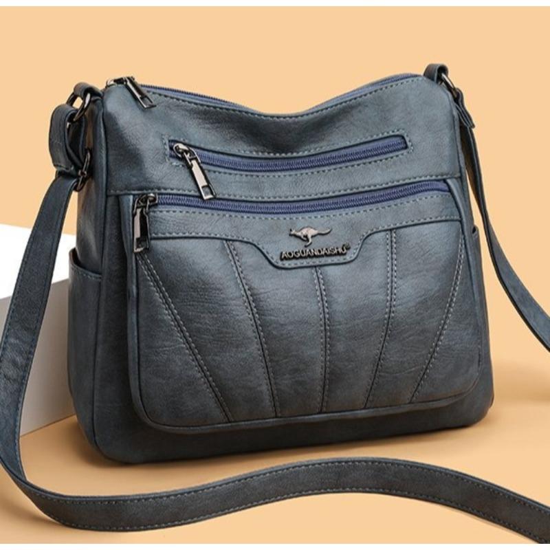 Miękka skórzana torba damska markowa designerska torebka damska torebki 2023 luksusowa damska torba na ramię o dużej pojemności torby Crossbody Sac