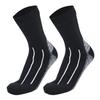 1 Pair Waterproof Socks Elastic Breathable Mid-Tube Soft Socks Foot Protection Windproof Winter Hiking Wading Riding Skiing Socks for Outdoor Sports