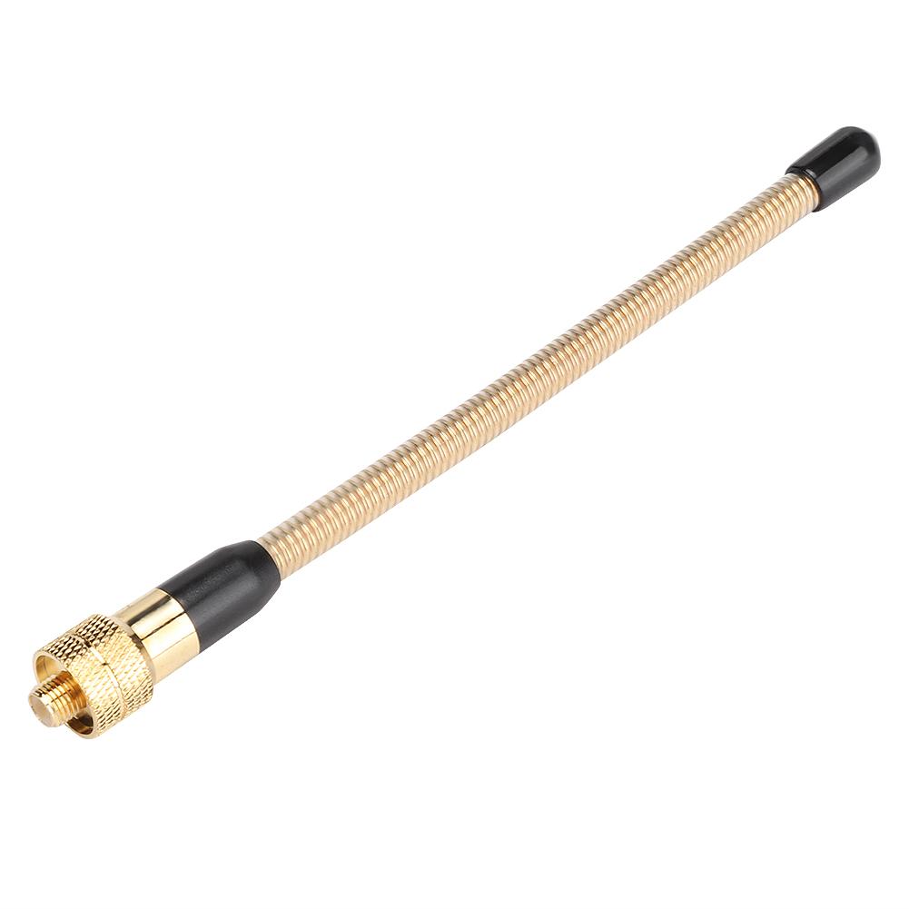 

SMA Female Flexible Spring Antenna UHF for Kenwood tk-360 tk-370 tk-370g tk-372 tk-372g tk-3100 золотой