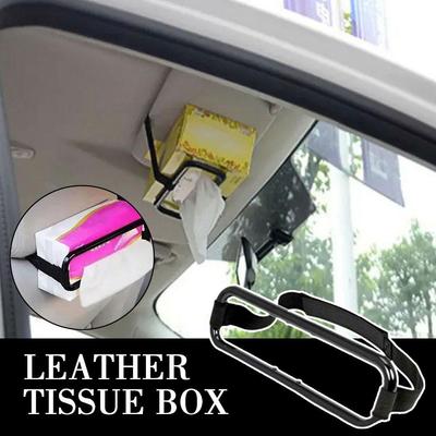 Car Sun Visor Tissue Holder Car Interior Hanging Tissue 2024 NEW Holder Holder Car Box Tissue Q3B3