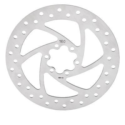 Mountain Bike Brake Disc Rotor Flange Six Hole Round Bike Flange Disc Brake Rotor Replacement 160mm