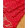 13 X 72 Inch Red Heart Lace Table Runner for Valentine's Day Decor