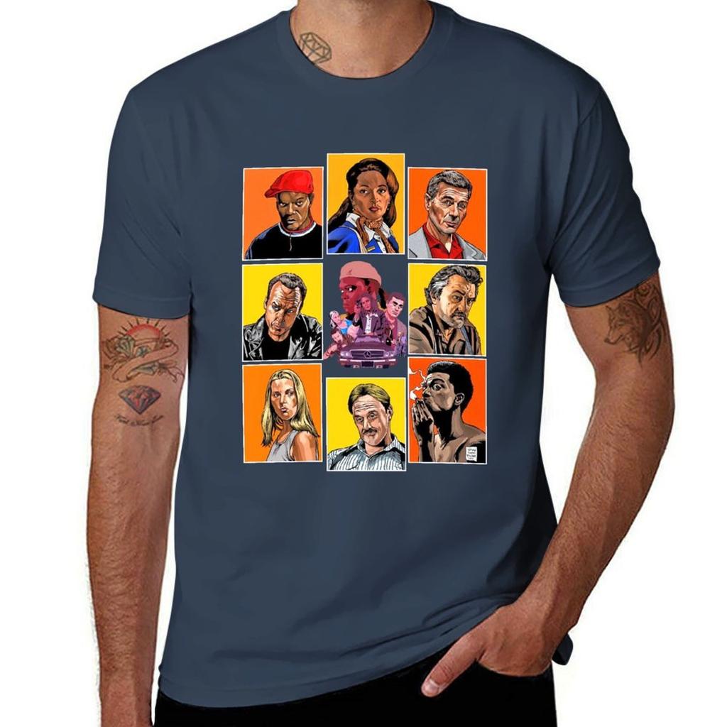 Bridget Fonda Jackie Brown Tshirt Quick Dry Training Short Sleeve Tee Tshirt
