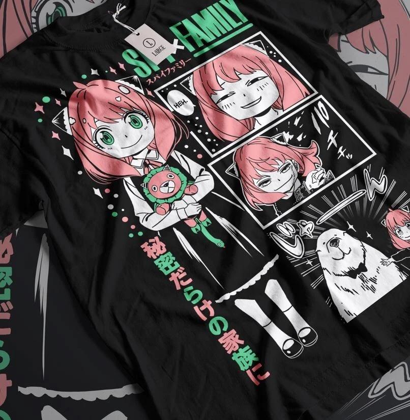 Loid Yor Anya Bon Forger SPY x FAMILY Unisex TShirt Unisexga Anime All Size S