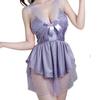 Sexy Plus Size Extreme Sexy Sexy Sexy and Erotic Satin and Lingerie, Babydoll, Nightgown, Lingerie, Lingerie, Underwear, LL, L, 2L, 3L, 4L, XL,