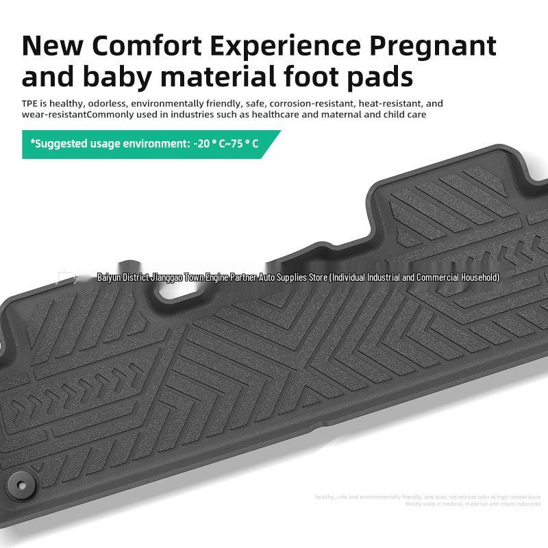 TPE Floor Mats & Trunk Liner for 25 Volvo EX90 Cars