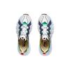 Li Ning Wudao Slip Resistant Durable Low Top Retro Basketball Shoes Men sneakers White Blue Yellow ABCT049-3