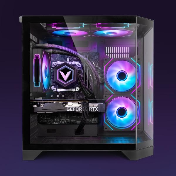 Vibox IV-582 Gaming PC • Ryzen 7 5700X 4,6 GHz • RTX 5060 Ti 8GB • 16GB RAM • 1TB SSD • Windows 11 • WiFi