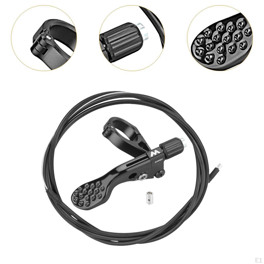 Tijă de șa pentru bicicletă, dropper, manetă de control de la distanță, schimbător de bicicletă, ușoară, de schimb