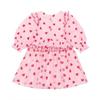 French Cat Pink Heart Shas Smoking Dress Q52dao070p1