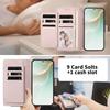 Wallet Case for Xiaomi Poco M7 5G M6 M4 X6 X4 X3 Pro F6 F3 C61 C65 Cover Slim Flip Magnetic Clasp with Kickstand Shockproof Case