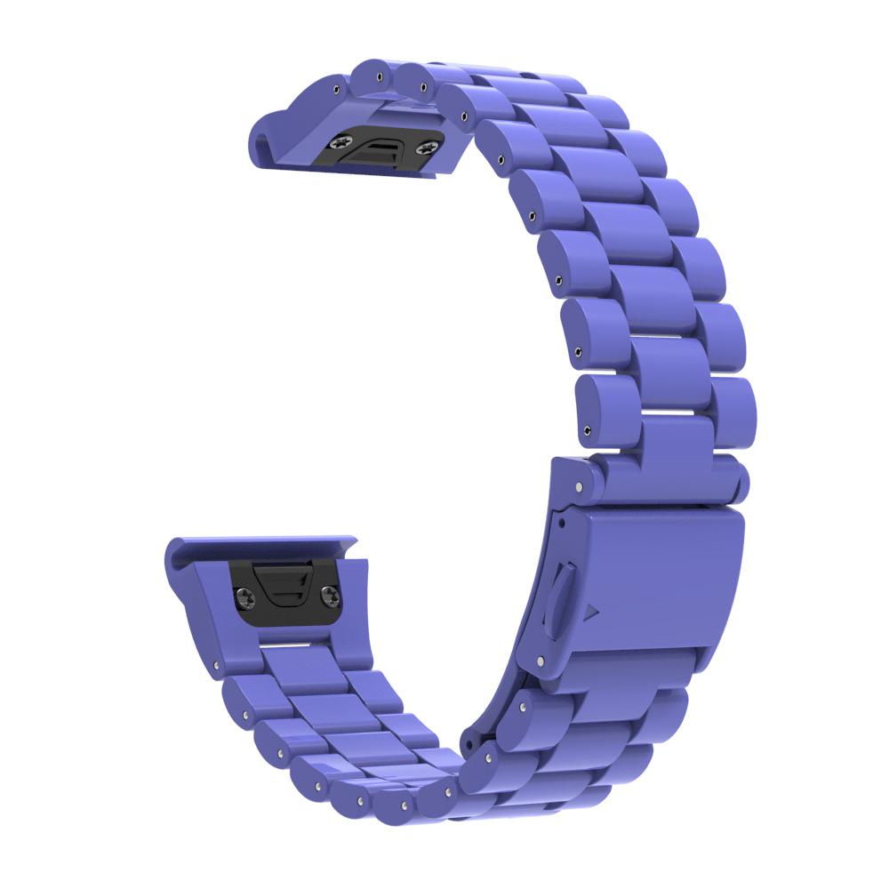 

Пластиковый ремешок Garmin Fenix 8/7X/6 Pro/5 Plus/945 с быстросъемным креплением, трехзвеньевой 22mm Quick Release