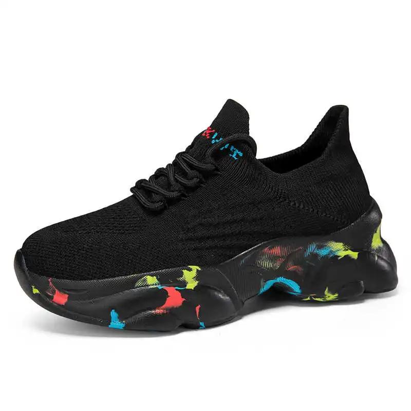 Fashion Increases Height Boat Women's Luxury Shoes Woven Sneakers Size 42 Women's Boots On The Post Sports Deporte Idea Clearance
