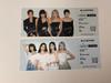 BLACKPINK The Album Bonus Tickets (2 Types) Used