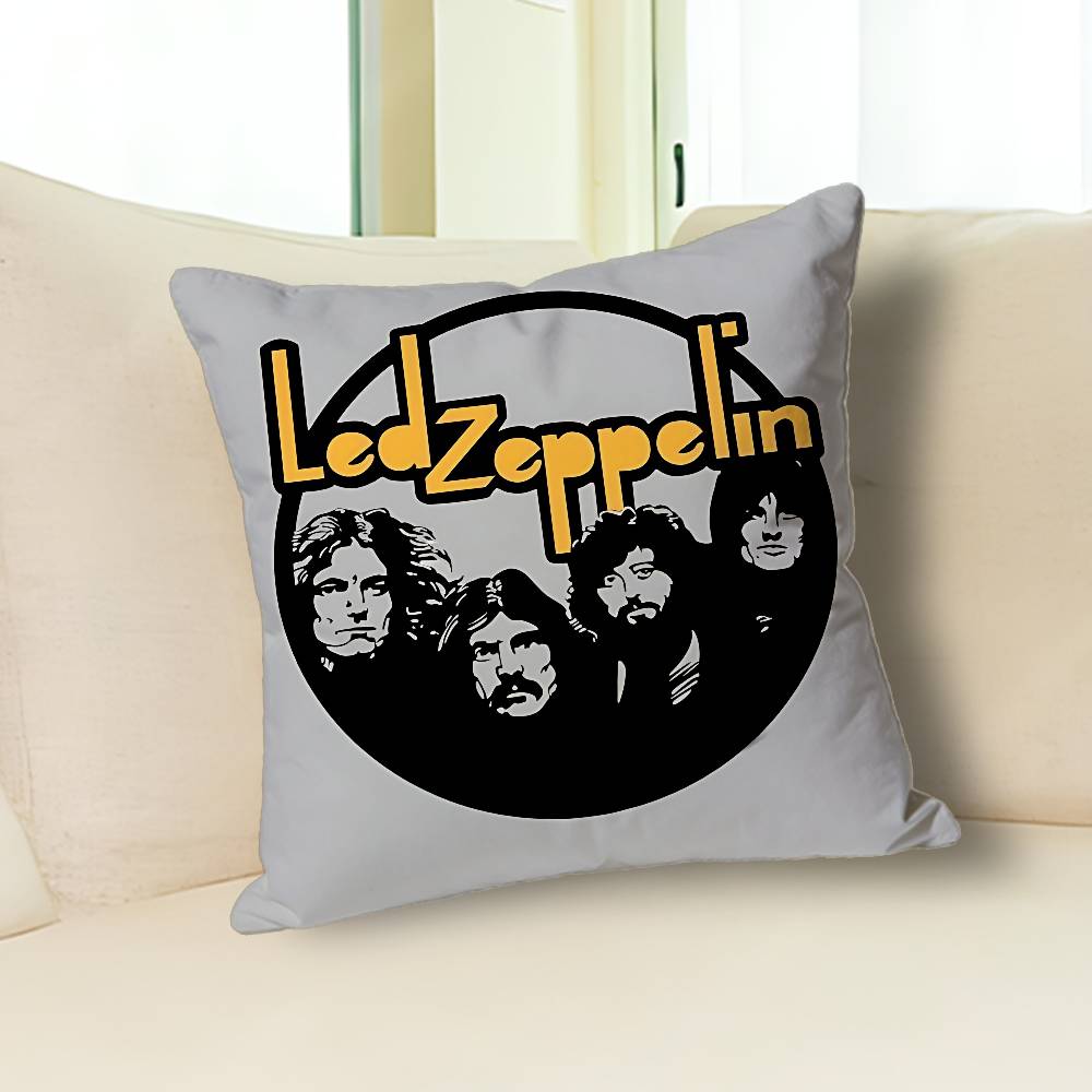 L-Led Z-Zeppelins-ES Pillow Cases for Bedroom Living Room Sofa Home Decor Polyester Cushion Cover with Zipper