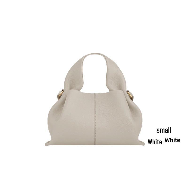 Sac Bandoulière en Cuir Véritable pour Femme Boling'en Cloud Dumpling