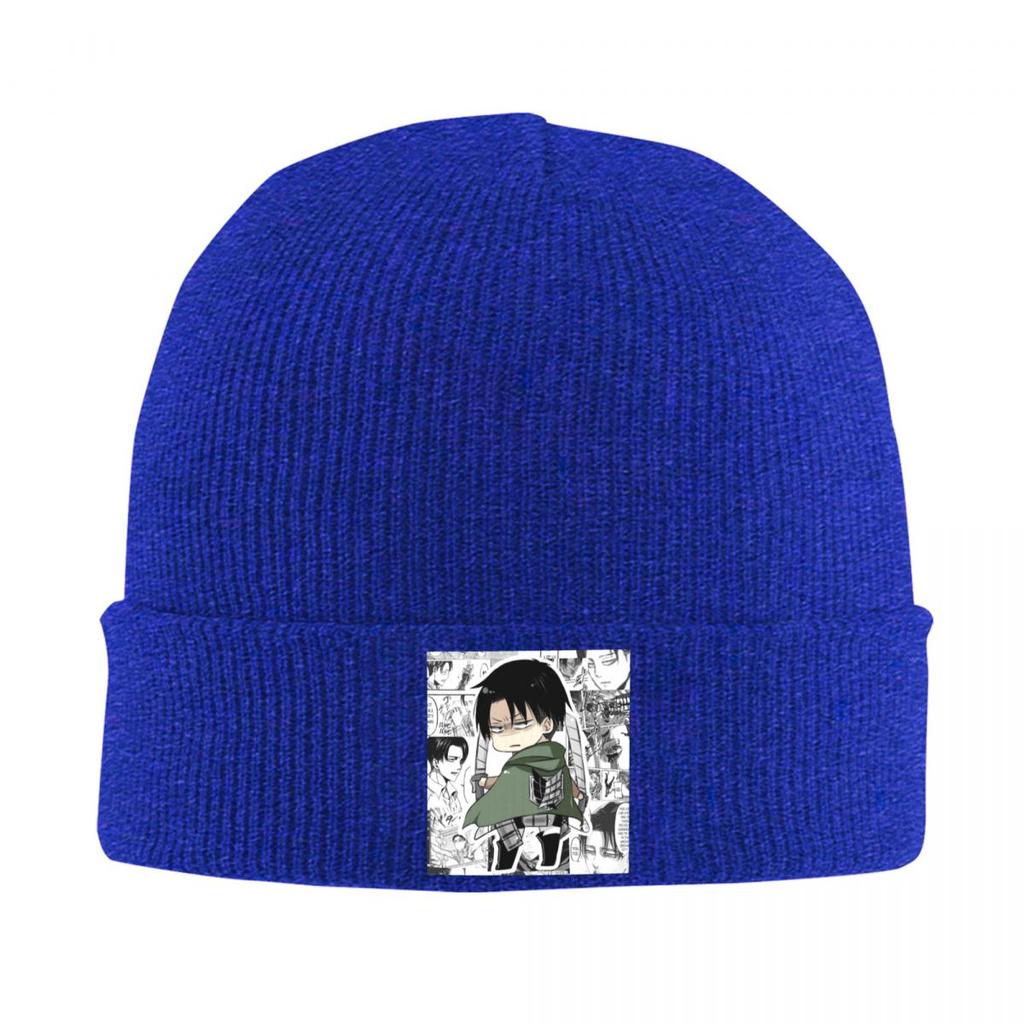 Levi AckerUnisex Attack On Titan Warm Knitted Cap Winter Knit Bonnet Hat Skullies Beanies Hip Hop Caps for Unisex