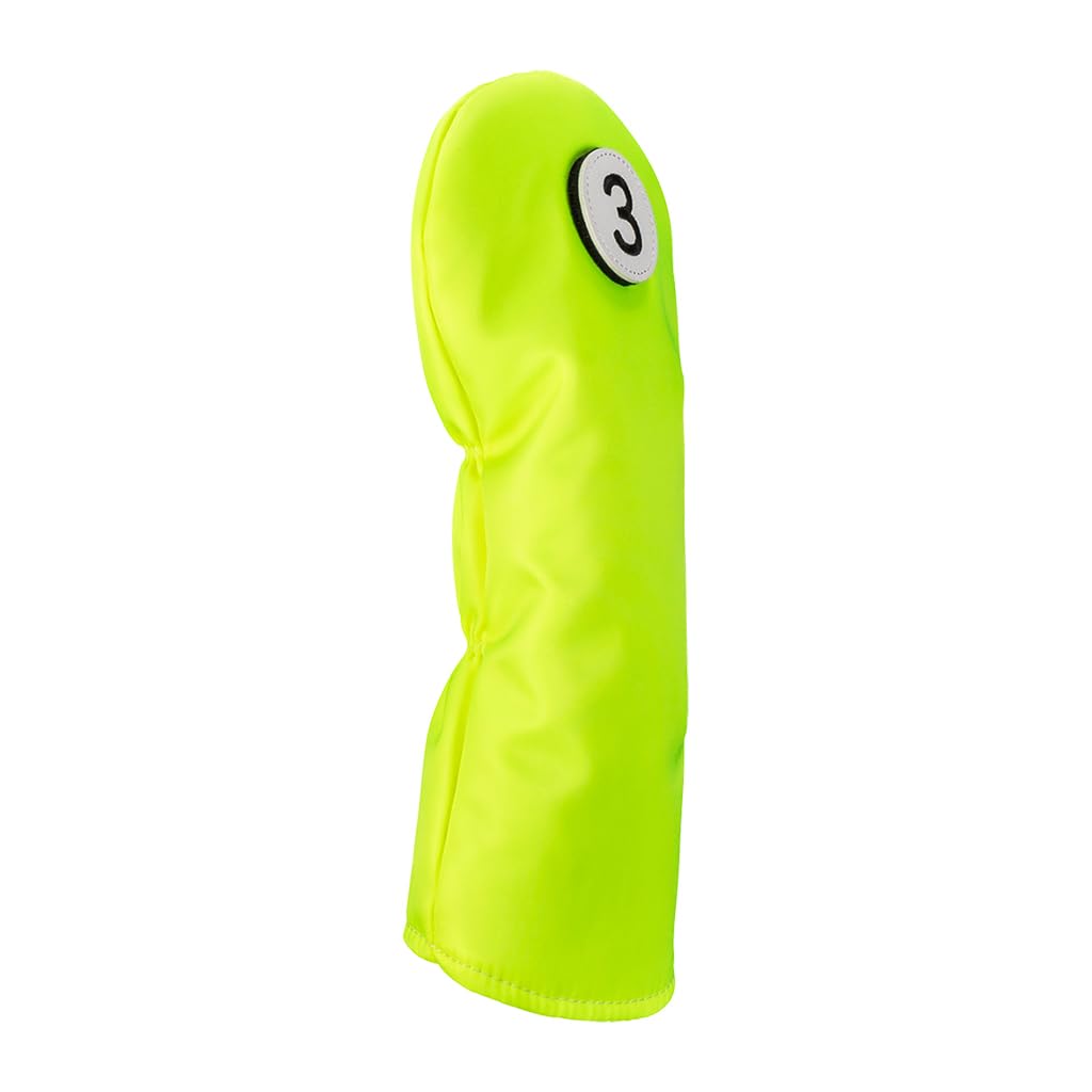 LITE Standard Fairway Wood Fluorescent Headcover, Yellow, H-465(660)
