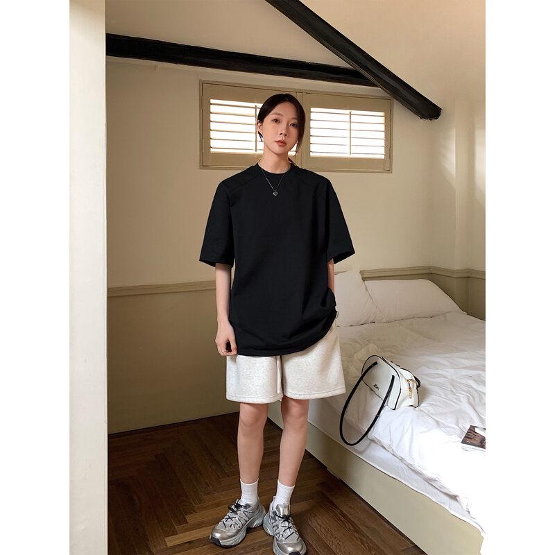 ICH MODE Solid Color Raglan Sleeve T-Shirt S