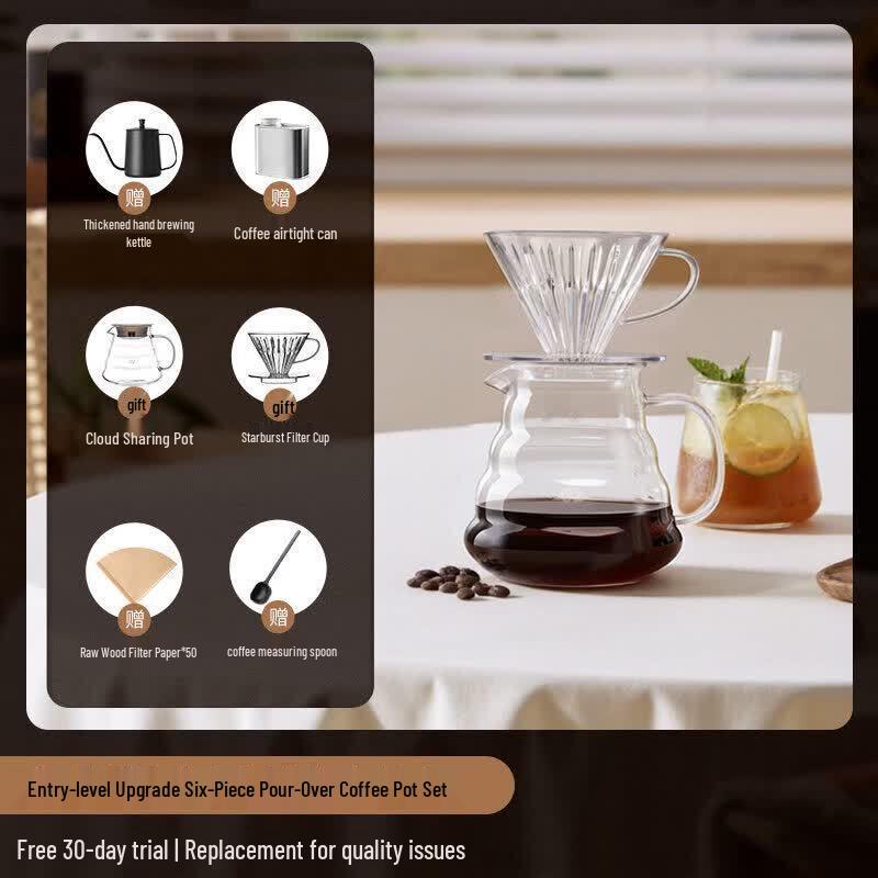 Qiwei Portable Pour Over Coffee Set
