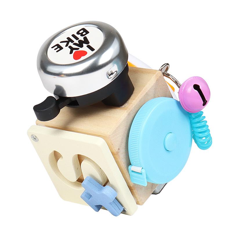 Hexahedron Unlocking Montessori Teaching Aids Busy Board Educational Toys Children'S Early Education Busy House Small Toys