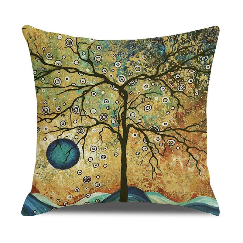 Printed Pillowcases, Linen Pillows, Sofa Pillows, Home Decoration Pillows