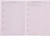 Franklin Planner B6 Daily Planner Vivid Color January 2025 Start Orange 86317
