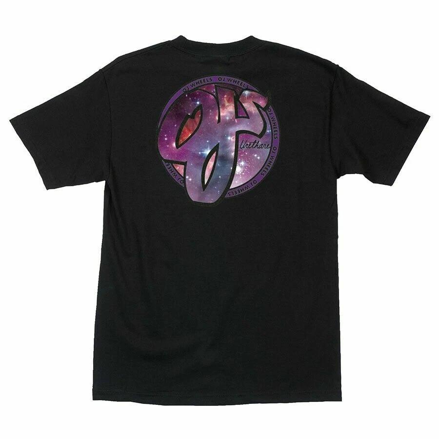 Santa Cruz OJ Wheels OJS FAR OUT Skateboard T Shirt BLACK M