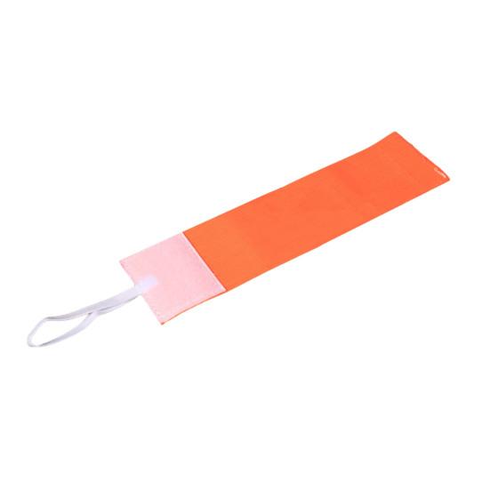 

Soccer Captain Armband Fastener Tape Design Bright Color Wear Resistant Non-Slip Soft Texture Adjustable Kids Sports Soccer Basketball оранжевый