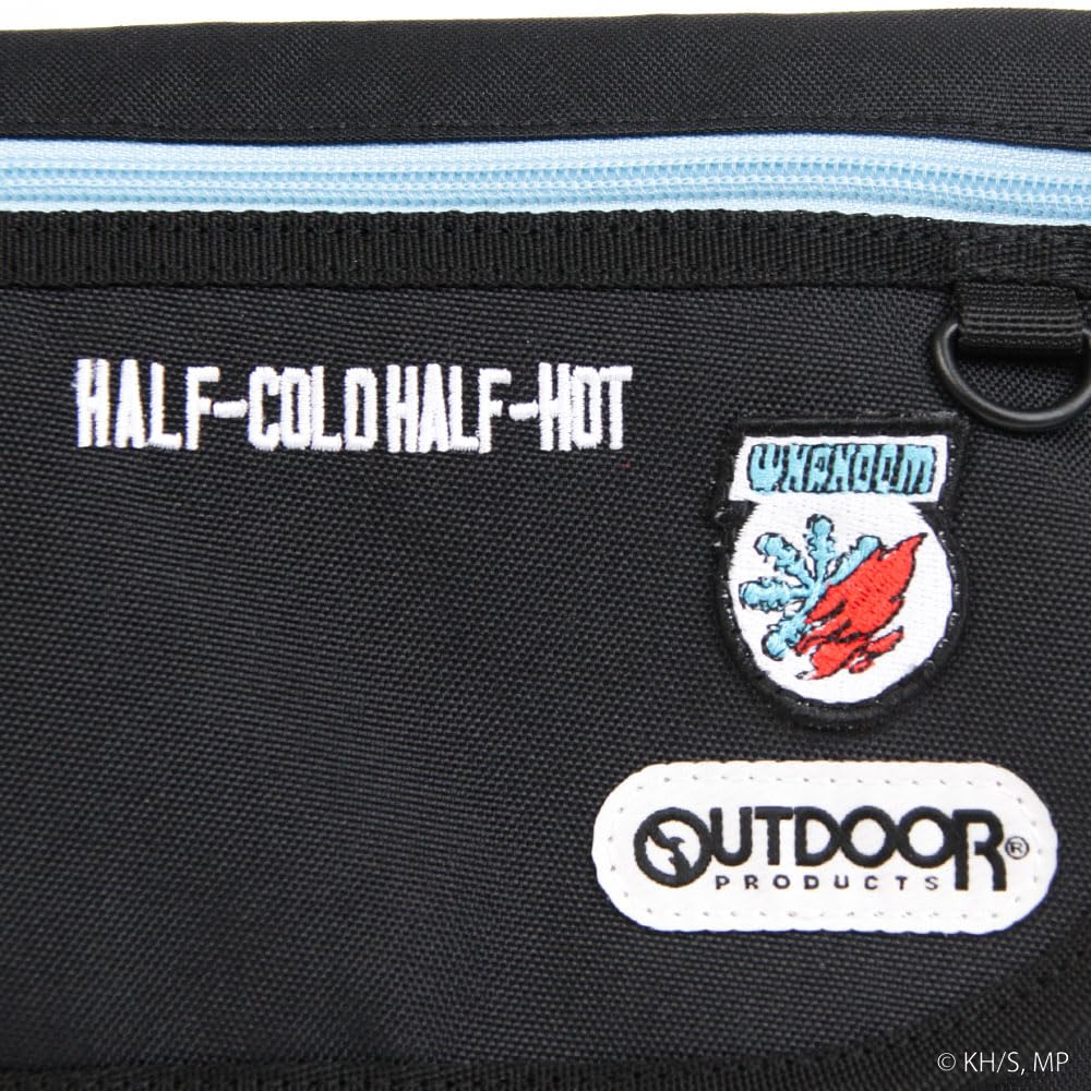 Hero Academia X OUTDOOR Flap Shoulder Bag with Can Badge ODHA02 Sky [My PRODUCTS]