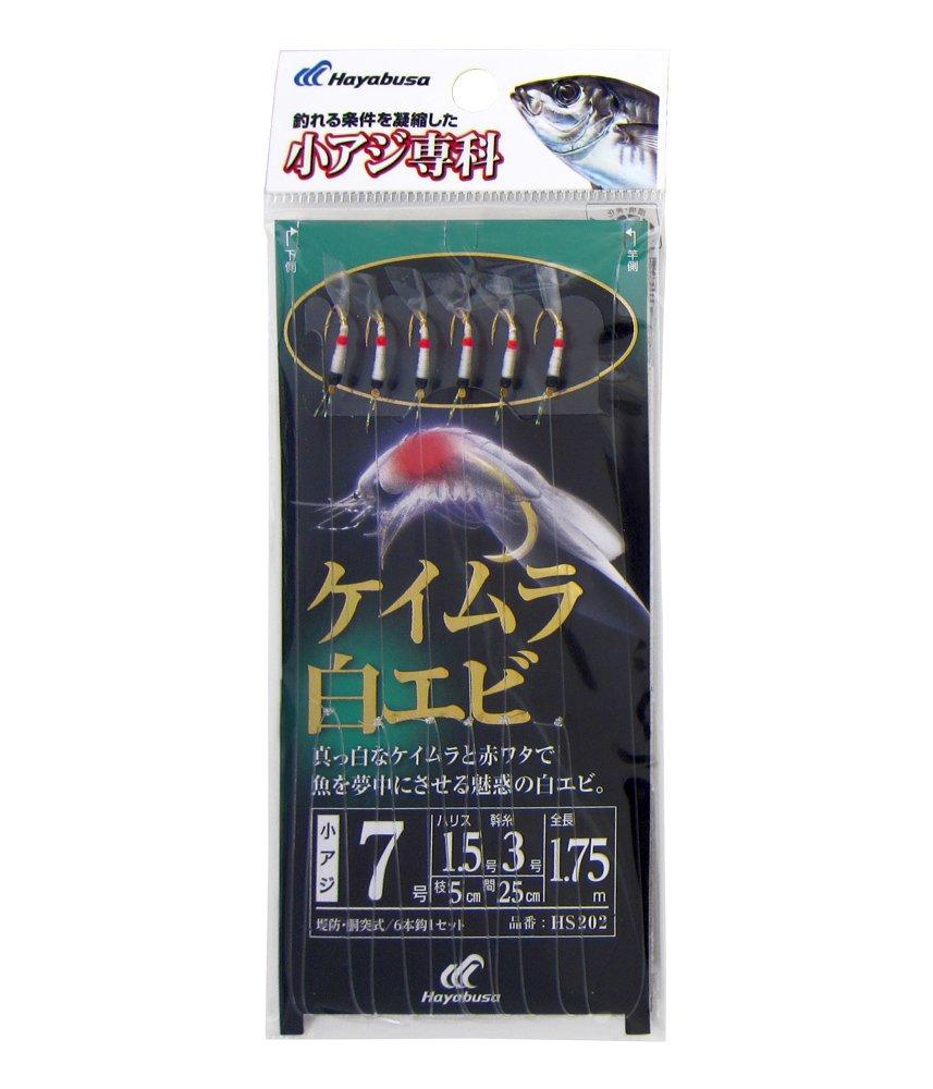 

Hayabusa Small Horse Mackerel Specialty Chameleon White Shrimp 7-1.5 HS202