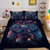 Bedding Cover Set with Pillowcase Home Bedclothes Game Console High Quality Duvet Cover Set Full Queen Size Bed Sets