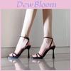 Black Square Toe Strap Sandals With Rubber Sole For Summer Casual Comfort