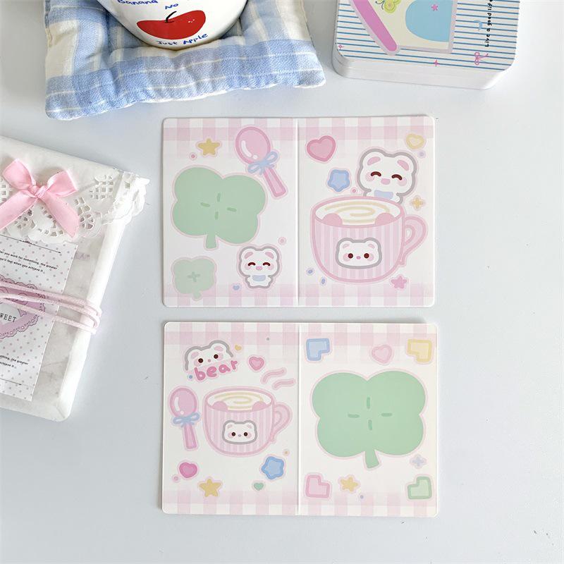 

Міні листівки з щільного картону з відворотом для саморобних вітальних листівок - Захисна маленька упаковка для листівок та прикраса