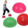 Inflatable Half Sphere Massage Ball Yoga Balls Massage Fitball Exercises Trainer Balancing Ball for Gym Pilates Sport Fitness