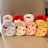 Winter Cute Plush Water-Filled Hot Water Bottle for Girls, Cartoon Small Portable Hand Warmer with Removable and Washable Water Bag