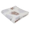 Hayashi Bath Towel, Approx. 60 x 120 cm, Animal Face Hippopotamus, BO400229