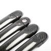 Door Handle Cover For Nissan March Micra K13 2010-2015 Carbon Fiber Chrome Car Trim Stickers Car Styling Accessories