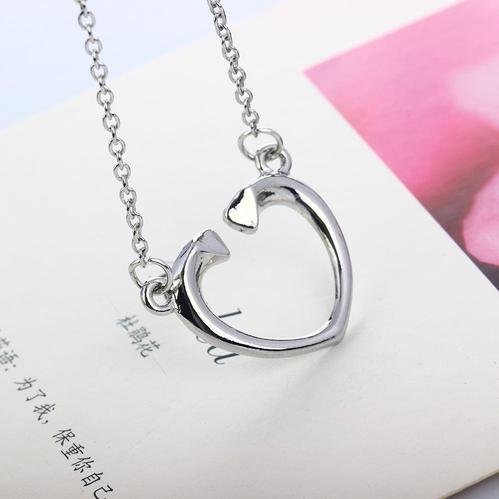 Luxury European & American Heart Clavicle Necklace